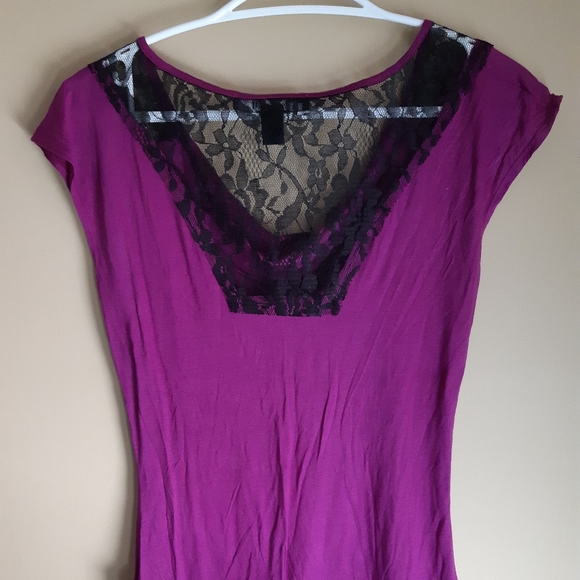 Forever 21 shirt with lace detail - Picture 2 of 4